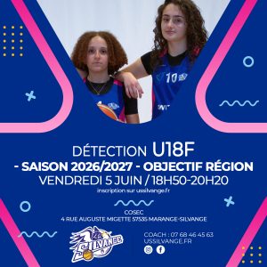 Détection U18 féminin
